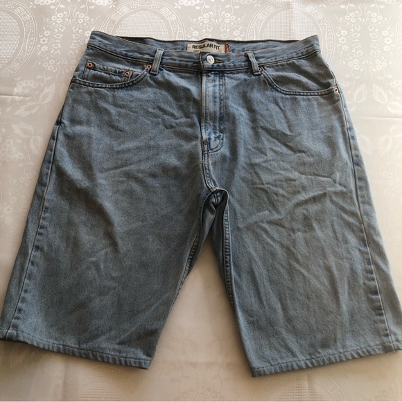 Levi’s 505 Men’s Size W36/L30 Jeans Denim Shorts Classic Regular Fit Pants - Picture 1 of 14